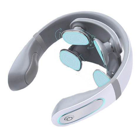 EvyraLux wireless neck massager for pain relief and relaxation
