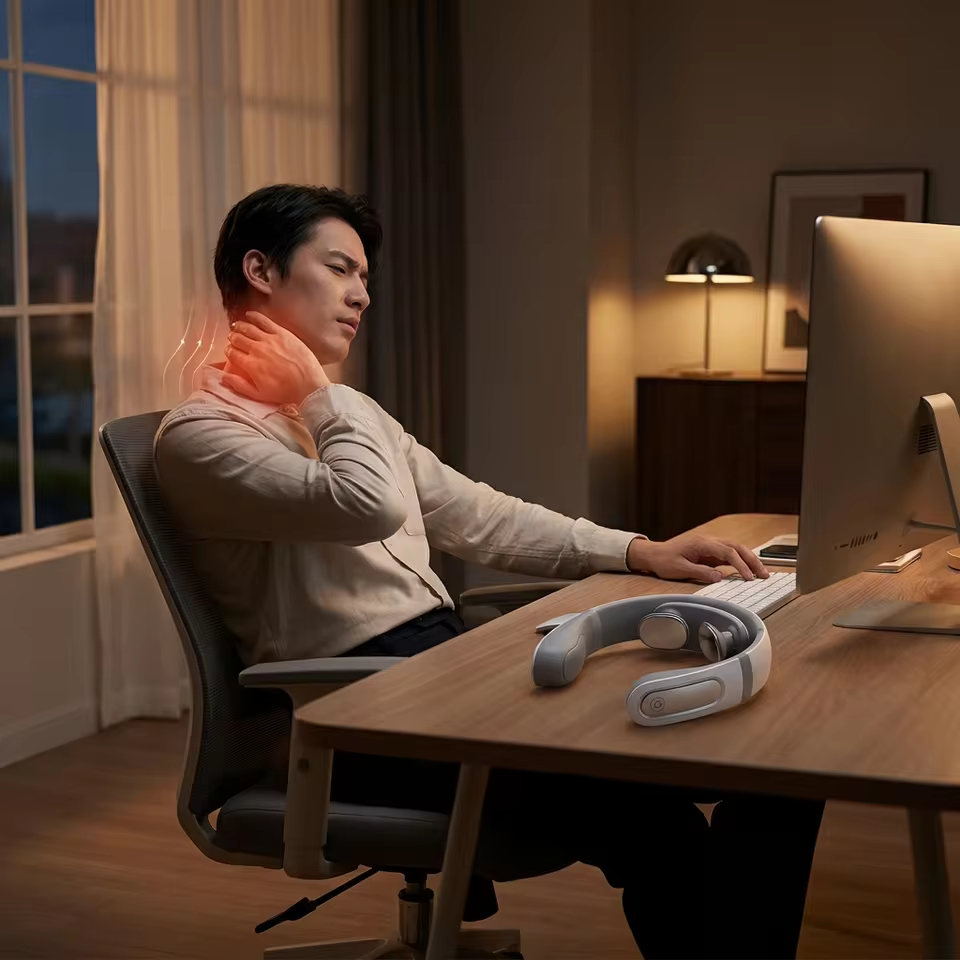 Smart Neck Massager for Deep Muscle Relief & Relaxation