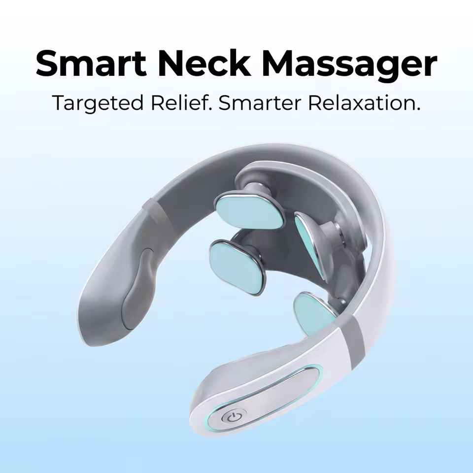 Smart Neck Massager for Deep Muscle Relief & Relaxation