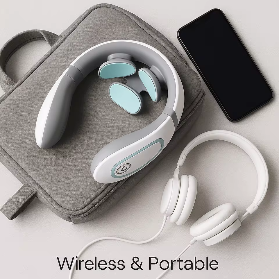 Smart Neck Massager for Deep Muscle Relief & Relaxation